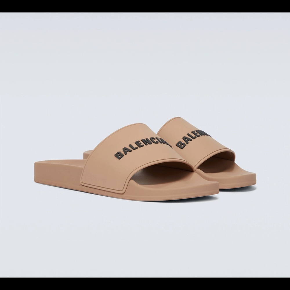 BALENCIAGA LOGO SPORT SLIDE